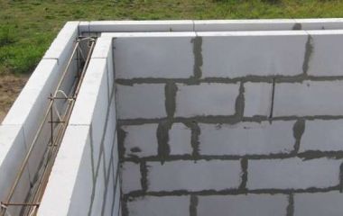 Армировка дома из газоблока