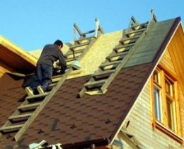 Укладка битумной черепицы собственноручно