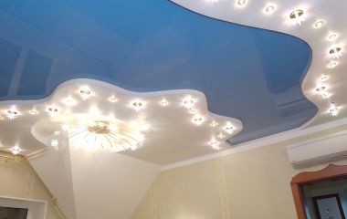 Натяжные потолки своими руками