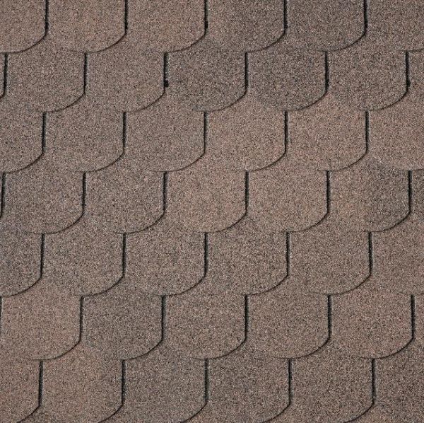 Бітумна черепиця Number One Biber (07) Dual Brown
